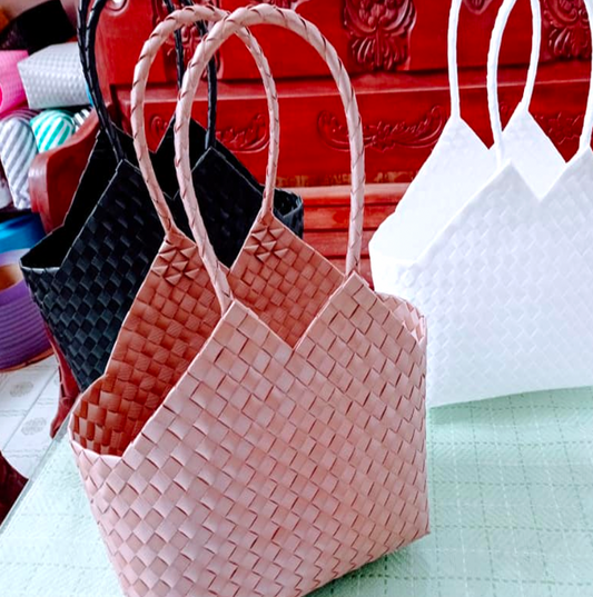 Plastic Diamond Bayong Bag