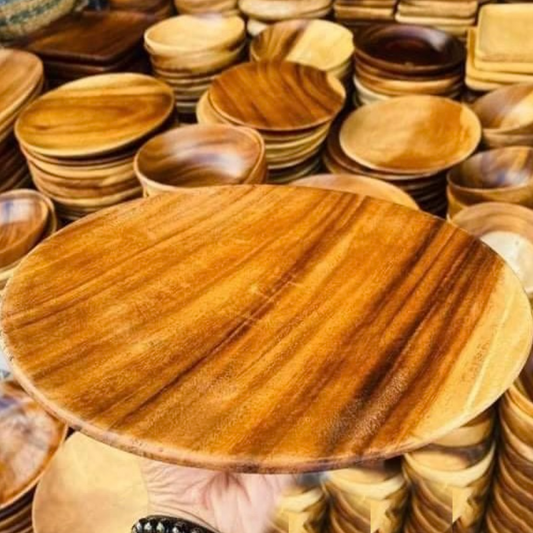 Wooden Flat Plate