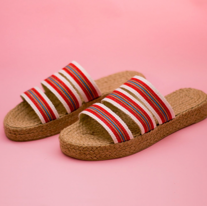 Marcela 3-Strap Sandals